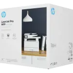 МФУ HP LaserJet Pro 4103dw (лазерная, черно-белая, A4, 512Мб, 40стр/м, 1200x1200dpi, авт.дуплекс, 80'000стр в мес, RJ-45, USB, Wi-Fi)