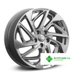 КиК ZV Geely Atlas КС883 R18/7J PCD 5x114,3 ET 45 ЦО 60,1 насыщенный серебристый