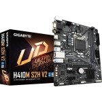 Материнская плата Gigabyte H410M S2H V2 (LGA1200, Intel H410, 2xDDR4 DIMM, microATX, RAID SATA: 0,1,15,5)