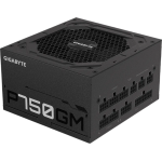 Блок питания Gigabyte GP-P750GM (ATX, 750Вт, 20+4 pin, ATX12V 2.31, 1 вентилятор, GOLD)
