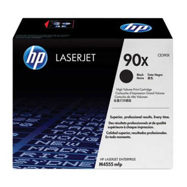 Картридж HP 90X (черный; 48000стр; LJ M4555, M602, M603)