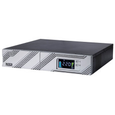 ИБП Powercom SMART RT SRT-1000A LCD (интерактивный, 1000ВА, 900Вт, 8xIEC 320 C13 (компьютерный), 2U) [SRT-1000A LCD]