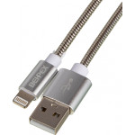 Кабель (Lightning (m), USB A(m), 1м, 2,4A)