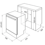 Посудомоечная машина Homsair DW64E