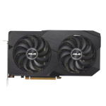 Видеокарта Radeon RX 6600 2044МГц 8Гб ASUS DUAL (GDDR6, 128бит, 1xHDMI, 3xDP)