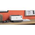 Принтер HP Neverstop Laser 1000n (лазерная, черно-белая, A4, 32Мб, 20стр/м, 600x600dpi, 20'000стр в мес, RJ-45, USB)