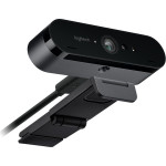 Веб-камера Logitech Brio (13млн пикс., 4096x2160, микрофон, автоматическая фокусировка, USB 3.0)