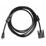 Кабель Buro (HDMI (m), DVI-D (m), 3м)