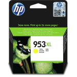 Чернильный картридж HP 953XL (желтый; 1450стр; OJP 8710, 8715, 8720, 8730, 8210, 8725)