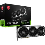 Видеокарта GeForce RTX 4080 Super 2550МГц MSI VENTUS (GDDR6X, 256бит, 2xHDMI, 2xDP)