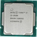 Процессор Intel Core i3-10100 (3600MHz, LGA1200, L3 6Mb, Intel UHD Graphics 630)