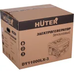 Электрогенератор Huter DY11000LX-3 (бензиновый, трехфазный, пуск ручной/электрический, 9/8,5кВт, непр.работа 6,5ч)
