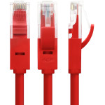 Greenconnect GCR-LNC04-0.5m (RJ45(m), RJ45(m), внутренний, 0,5м, 5E, 4пары, U/UTP, красный)