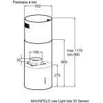 Вытяжка Maunfeld Lee Light (Isla) 35 Black