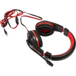 Гарнитура Oklick HS-L200 (оголовье, с проводом, 2м, полноразмерные, 2 x mini jack 3.5 mm, 200г)
