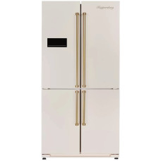 Холодильник Kuppersberg NMFV 18591 C (No Frost, A+, 3-камерный, инверторный компрессор, 91x185x78см, бежевый) [NMFV 18591 C]