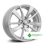 КиК ZV Logan II КС876 R15/6J PCD 4x100 ET 40 ЦО 60,1 серебристый