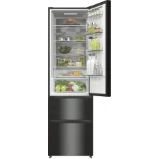 Холодильник Hisense RM469N4AFD1 (No Frost, A+++, 2-камерный, объем 396:270/126л, инверторный компрессор, черный)