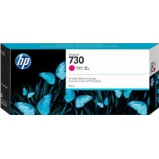 Чернильный картридж HP 730 (пурпурный; 300стр; 300мл; DJ T1700) [P2V69A]