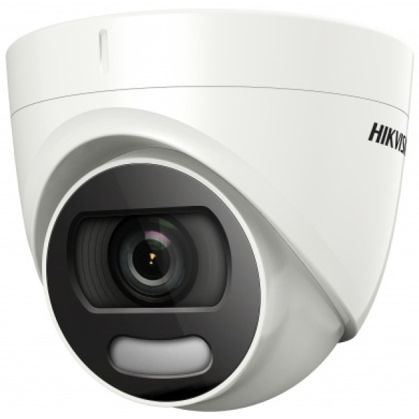 Камера видеонаблюдения Hikvision DS-2CE72DFT-F (аналоговая, купольная, поворотная, уличная, 2Мп, 3.6-3.6мм, 1920x1080, 25кадр/с)