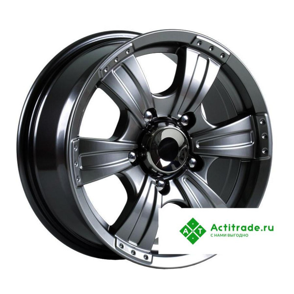 Скад Рейнджер R16/7J PCD 5x139,7 ET 40 ЦО 98,6 графитовый