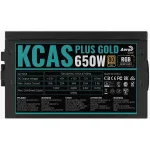 Блок питания Aerocool KCAS PLUS GOLD 650W (ATX, 650Вт, ATX12V 2.52, GOLD)