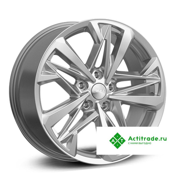 Скад Ультима R18/8J PCD 5x114,3 ET 40 ЦО 67,1 насыщенный серебристый