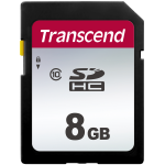 Карта памяти SDHC 8Гб Transcend (Class 10, 20Мб/с, UHS-I)