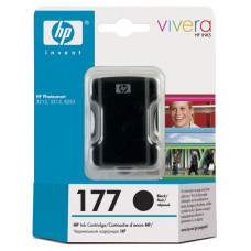 Чернильный картридж HP 177 (черный; 410стр; PS 3213, 3313, 8253)